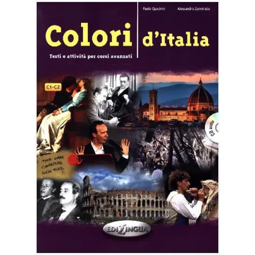 Colori d’italia libro + audio-cd - colori d’italia libro + audio-cd - boek
