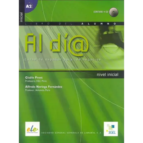 Al di@ inicial libro del alumno + cd-audio (1x) - al di@ inicial libro del alumno + cd-audio (1x) - boek