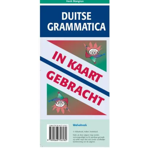Duitse grammatica in kaart gebracht - duitse grammatica in kaart gebracht - boek