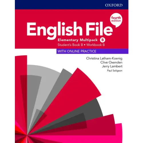 English file - elementary (fourth edition) student’s book/workbook multi-pack b - english file - elementary (fourth