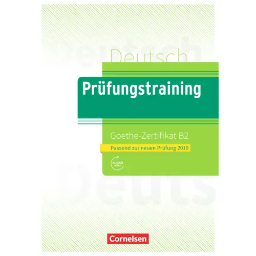 Goethe-zertifikat b2 - neubearbeitung übungsbuch mit lösungsbeileger und audio - goethe-zertifikat b2 - neubearbeitung