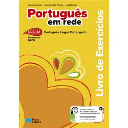 Português em rede - português língua estrangeira - nível a1 elementar - livro de exercícios - boek