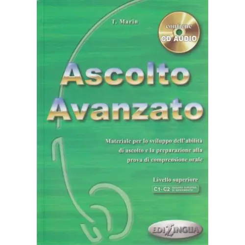 Ascolto - avanzato libro dello studente + cd-audio - ascolto - avanzato libro dello studente + cd-audio - boek