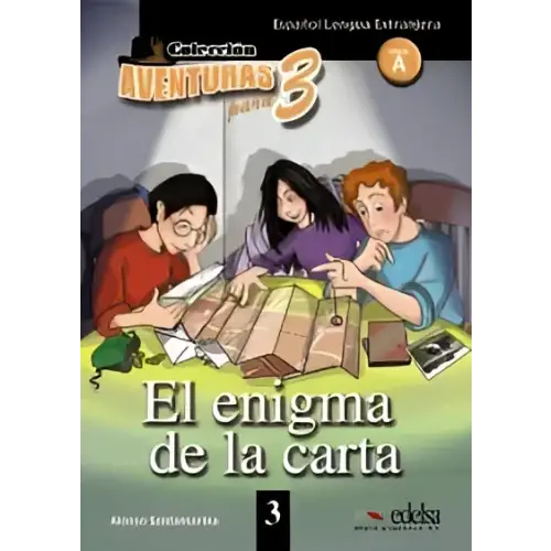 Aventuras para 3: el enigma de la carte libro + downloadable mp3 - aventuras para 3: el enigma de la carte libro